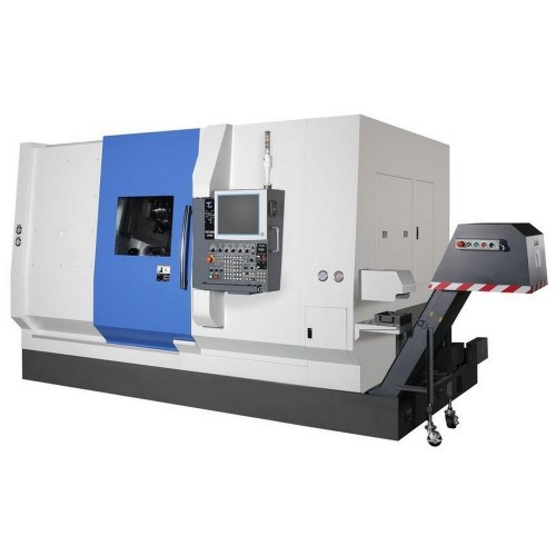 Багатофункціональний токарний центр з трьома револьверними головками, віссю Y та двома шпинделями - TMT2000-T3Y2